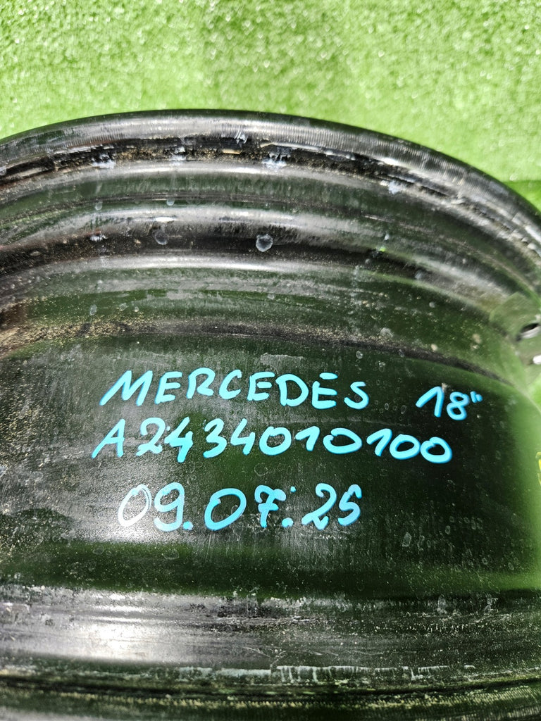 1x Alufelge 18 Zoll 7.5" 5x112 A2434010100 Mercedes-Benz Eqa Eqb Rim Wheel FEL9455612535ri