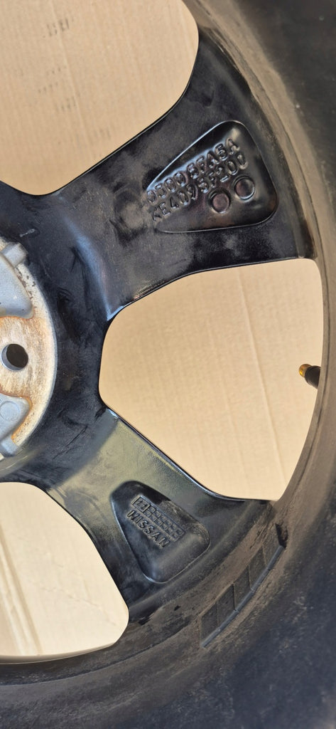 1x Alufelge 17 Zoll 6.5" 4x100 KE4095F200 Nissan Micra K14 Rim Wheel FEL3482790860hh