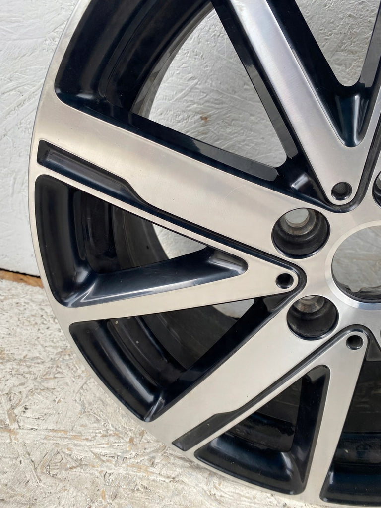 1x Alufelge 17 Zoll 7.0" 5x112 54ET Glanz Schwarz 6889638 Mini Rim Wheel