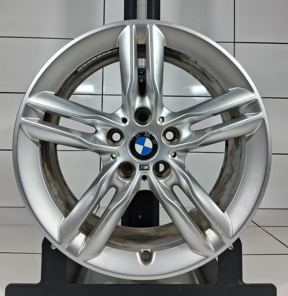 1x Alufelge 17 Zoll 7.5" 5x112 54ET Glanz Silber 7848601 BMW F45 Rim Wheel FEL9437379220ne