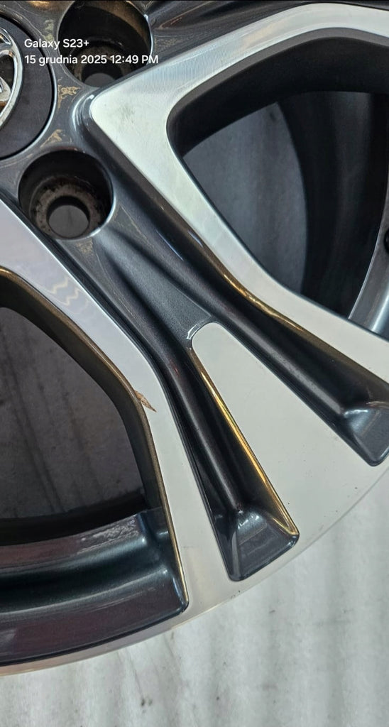 1x Alufelge 17 Zoll 7.0" 5x114.3 39ET Glanz Graphit PZ49MX0670 Mg Rav 4 I FEL1089126972xv