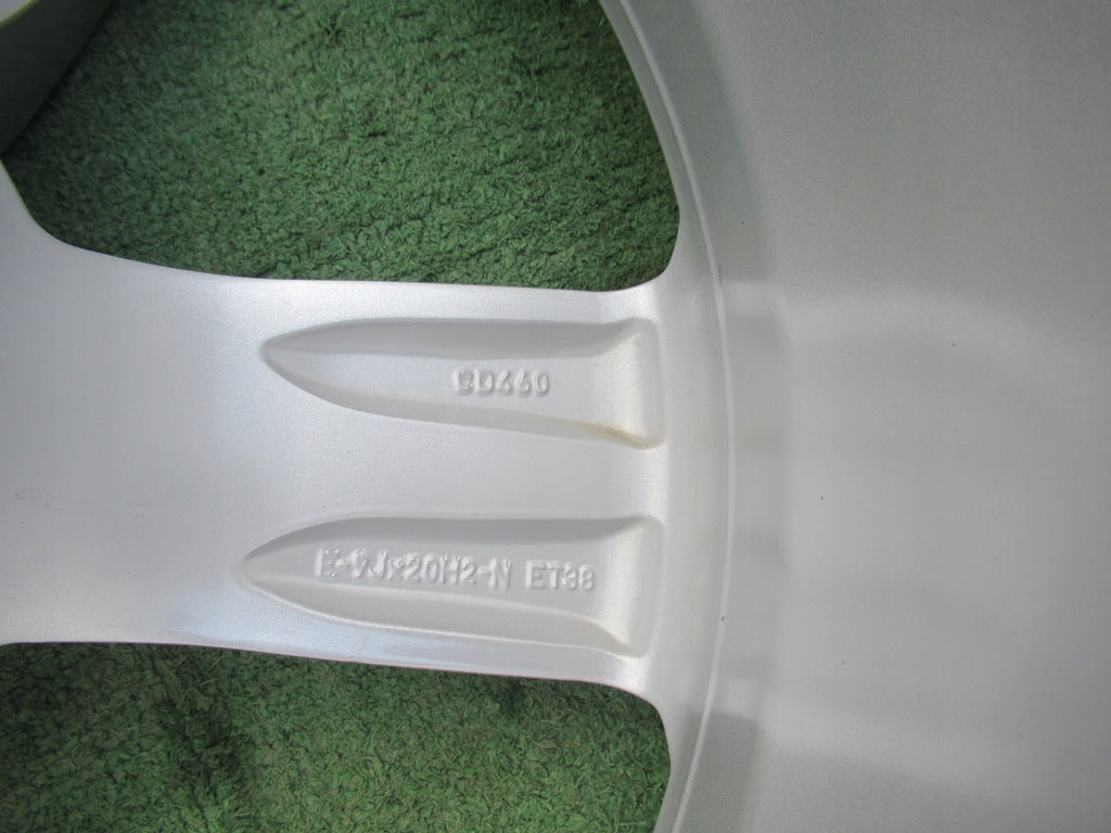 1x Alufelge 20 Zoll 9.0" 5x112 38ET Glanz Silber 4KE601025S Audi E Tron E-Tron FEL5140696223ta