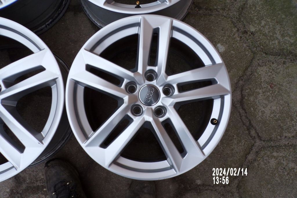 4x Alufelge 17 Zoll 7.0" 5x112 42ET Glanz Silber 8W0601025 Audi A4 Rim Wheel FEL1569844039fb