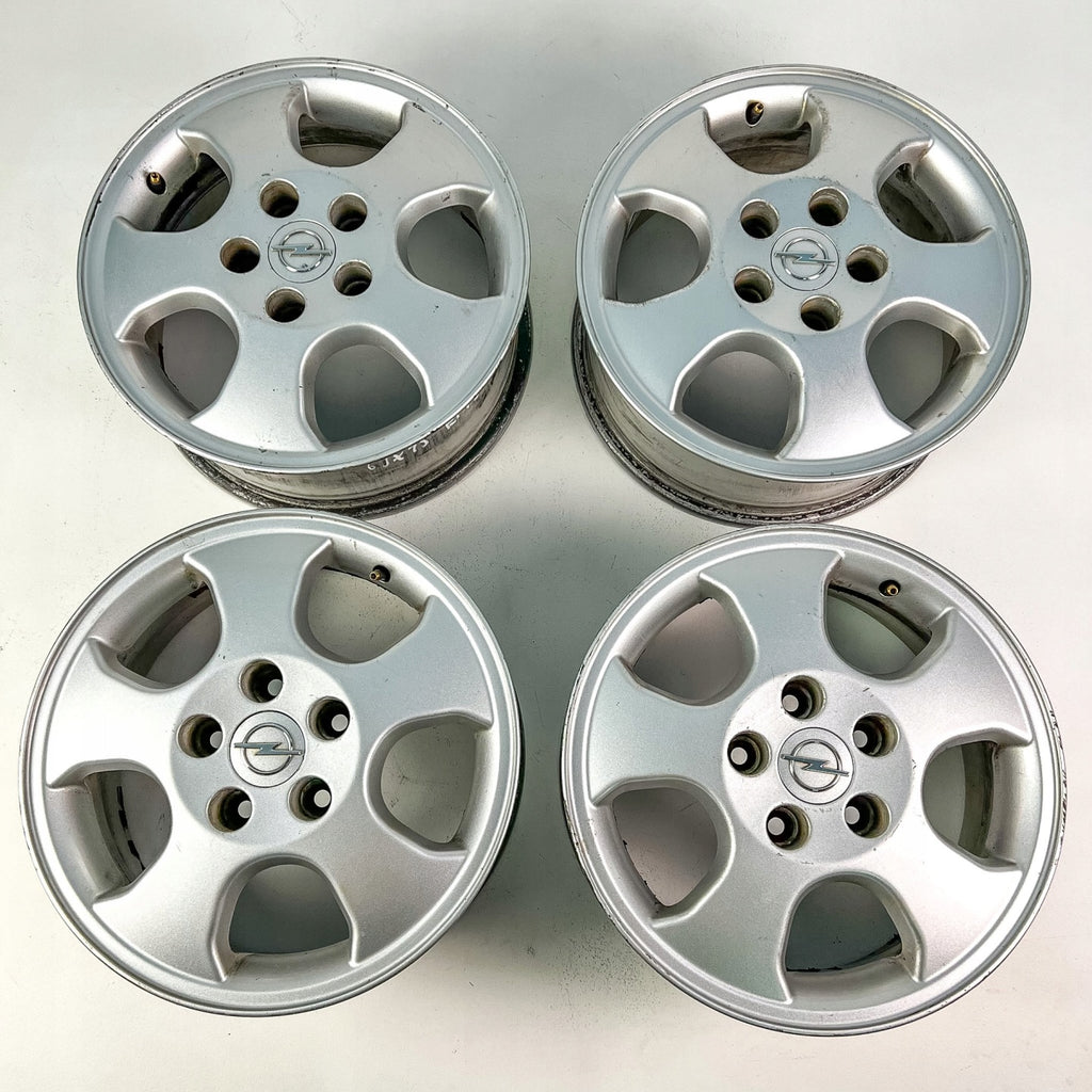 4x Alufelge 15 Zoll 6.0" 5x110 49ET Opel Rim Wheel FEL5207084884lr