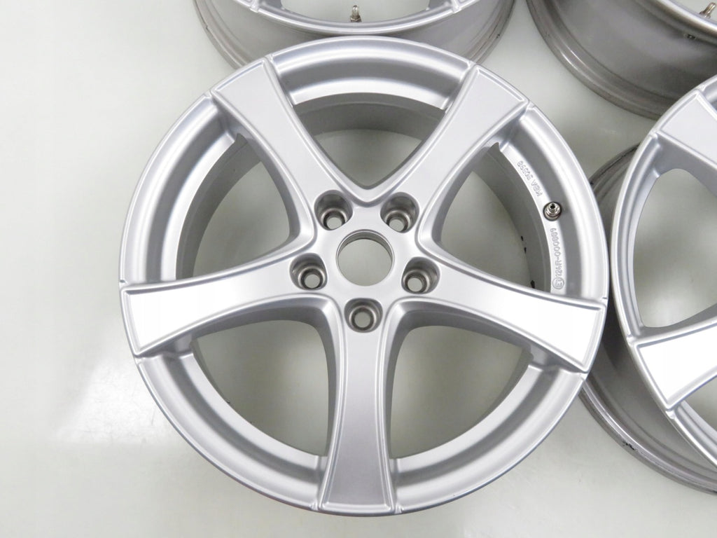 4x Alufelge 17 Zoll 6.5" 5x112 41ET Glanz Silber KBA50398 Audi I Rim Wheel FEL5603814687vv