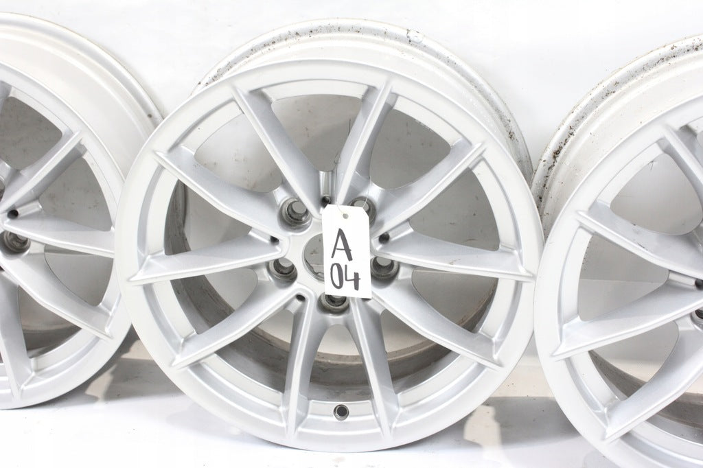 4x Alufelge 16 Zoll 6.5" 5x112 22ET Glanz Silber 6876921 BMW G21 G20 G42 FEL8027097212cw