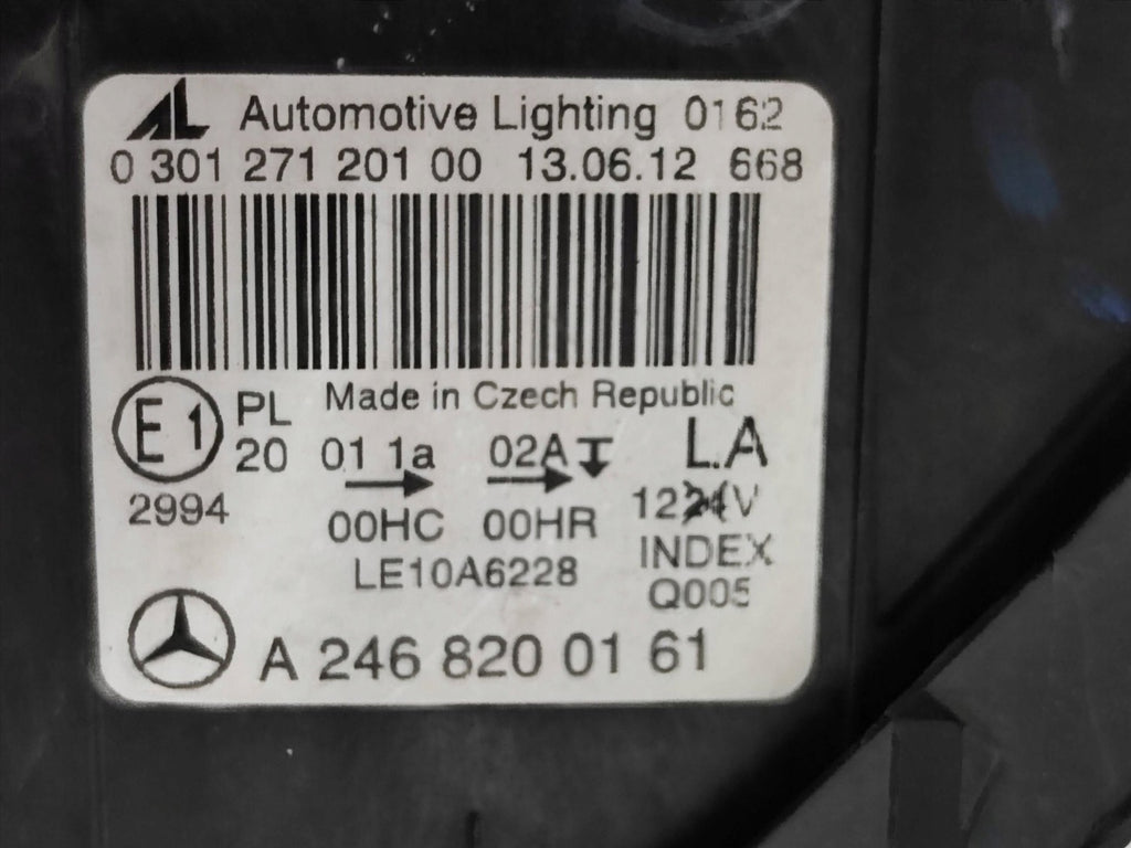 Frontscheinwerfer Mercedes-Benz W246 W242 A2468200161 Vorderseite Headlight SCH4098707898hd