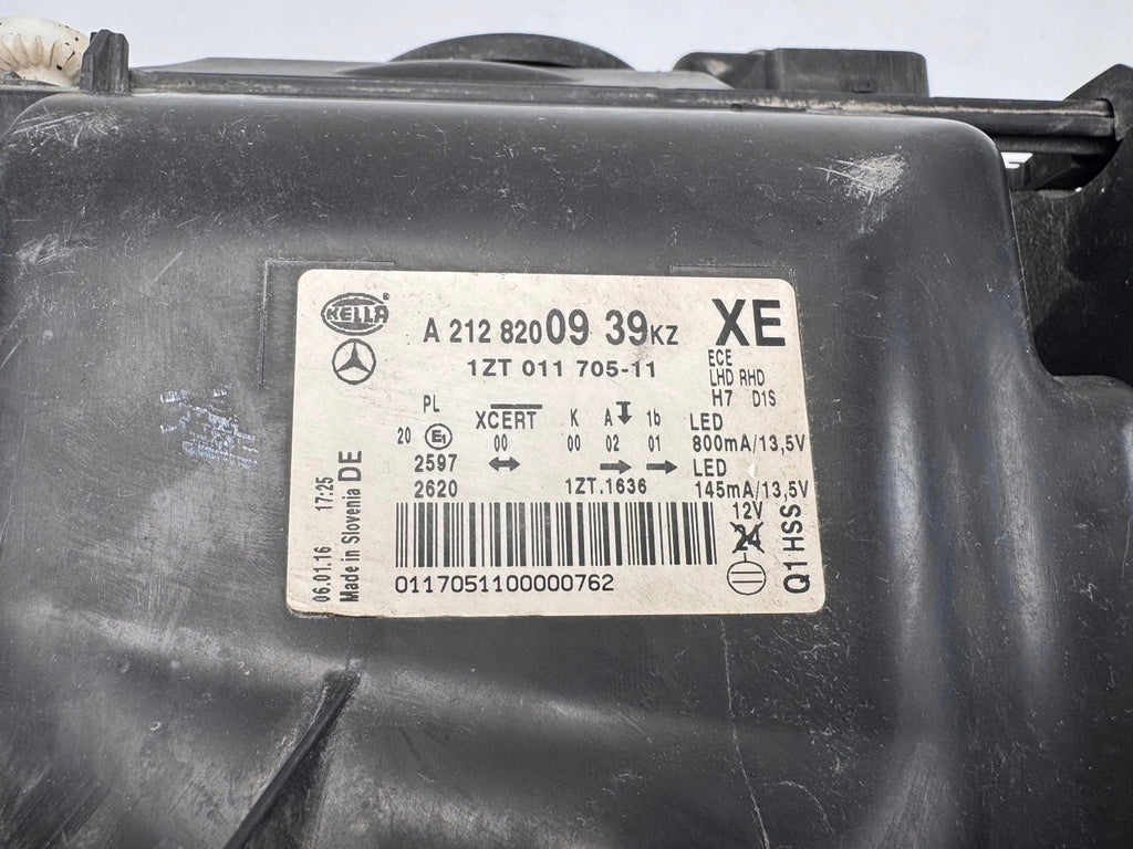 Frontscheinwerfer Mercedes-Benz W212 A2128200939 Xenon Links Headlight SCH3192653391yy