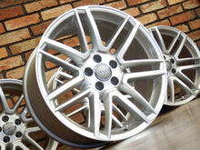 Laden Sie das Bild in den Galerie-Viewer, 4x Alufelge 19 Zoll 9.0" 5x112 32ET Glanz Silber 4H0601025CA Audi A5 A8 FEL5116873844bi
