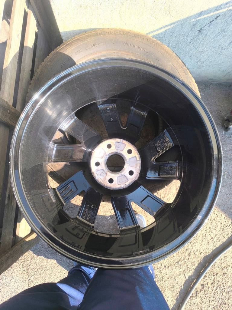 1x Alufelge 18 Zoll 7.0" 5x112 5TA601025F VW Touran Rim Wheel FEL3154952045in