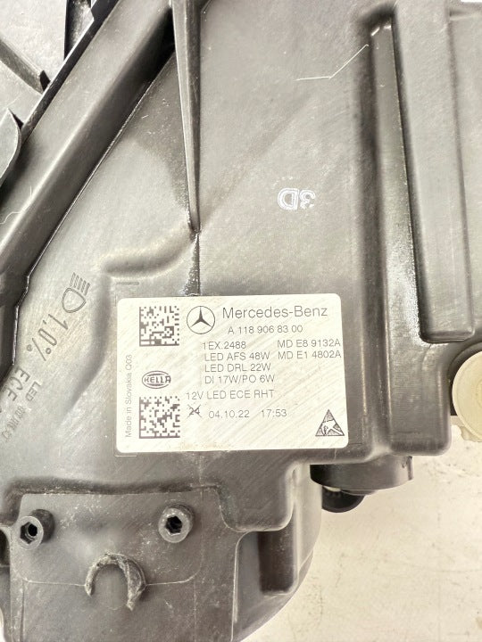 Frontscheinwerfer Mercedes-Benz Cla A1189068300 LED Links Scheinwerfer Headlight SCH1349685235qo