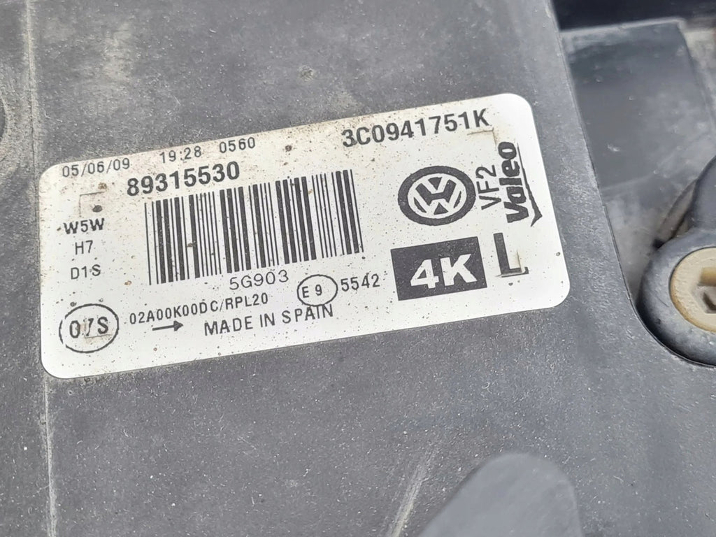 Frontscheinwerfer VW Passat 3C0941751K Links Scheinwerfer Headlight SCH4758752840ae