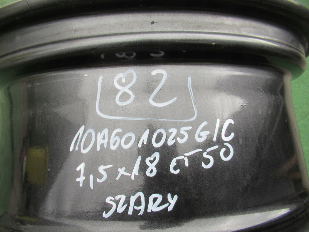 1x Alufelge 18 Zoll 7.5" 5x112 50ET Glanz Graphit 10A601025G Mg Id.3 Id.5 Id.4 FEL2326577966tf
