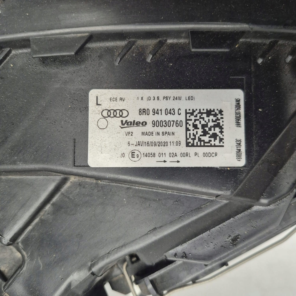 Frontscheinwerfer Audi Q5 8R0941043C Xenon Links Scheinwerfer Headlight