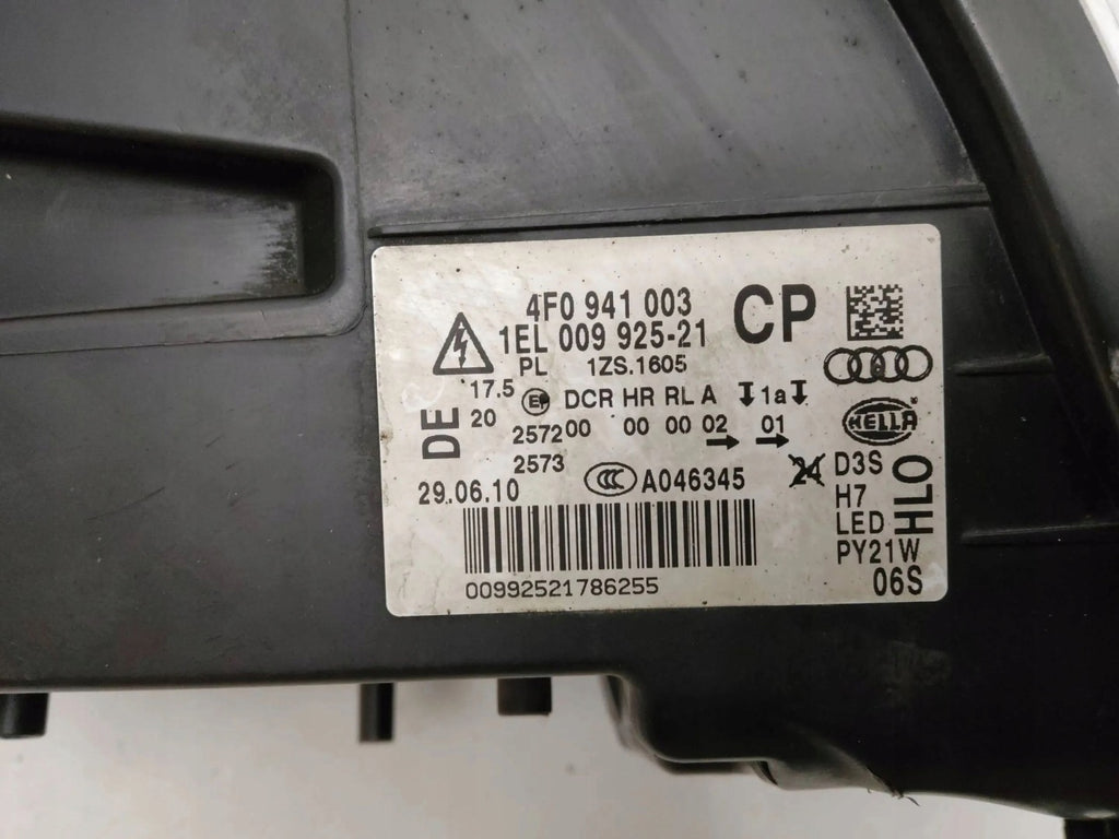 Frontscheinwerfer Audi A6 Allroad C6 4F0941003CP 1EL00992521 Links Headlight SCH8948075757pv