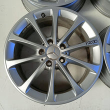 Load image into Gallery viewer, 4x Alufelge 17 Zoll 6.5" 5x112 44ET Glanz Silber A1774010300 Mercedes-Benz FEL9147498890oe