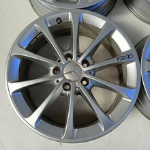 Load image into Gallery viewer, 4x Alufelge 17 Zoll 6.5" 5x112 44ET Glanz Silber A1774010300 Mercedes-Benz FEL9147498890oe