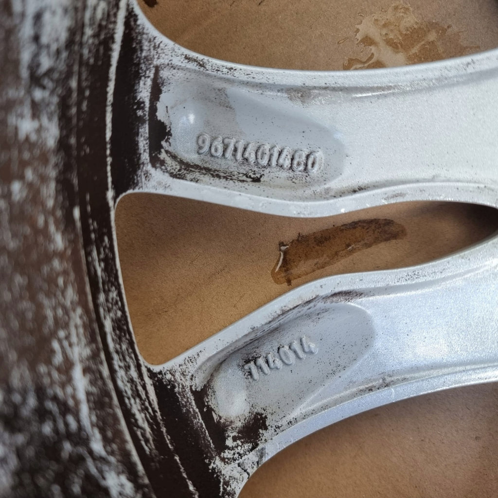 1x Alufelge 17 Zoll 7.0" 5x108 46ET Silber 9671401480 Peugeot 508 Rim Wheel FEL6468068484fk