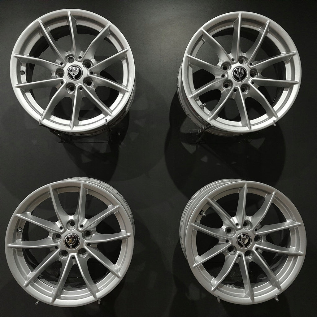 4x Alufelge 16 Zoll 6.5" 5x112 22ET 6876921-F605290 Audi I Rim Wheel FEL9355867607ds