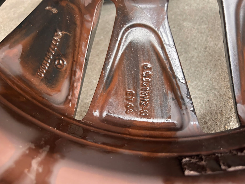 1x Alufelge 17 Zoll 6.5" 5x112 44ET Matt Schwarz A1774011000 Mercedes-Benz Cla FEL3538375232kc