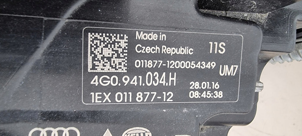 Frontscheinwerfer Audi A6 C7 4G0941034H 4G0941033H Ein Satz Headlight SCH3118381387cm