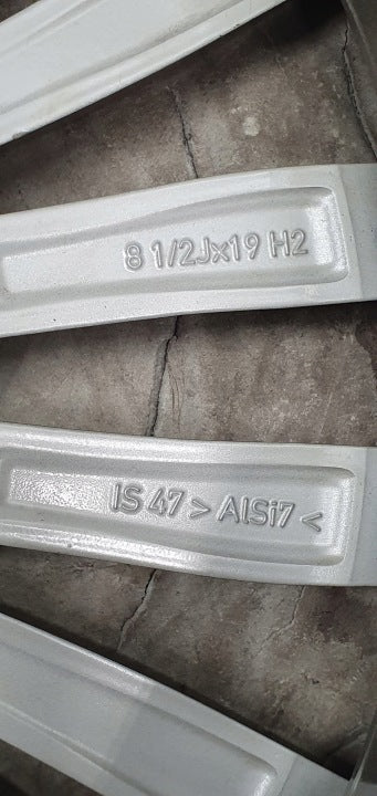 1x Alufelge 19 Zoll 8.5" 5x120 47ET Glanz Silber BMW F36 3 F30 F32 F31 F33 Mg 6 FEL2934454787di