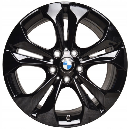 4x Alufelge 17 Zoll 7.5" 5x112 52ET Glanz Silber 6856065 BMW X1 X2 Rim Wheel FEL9831304882cg
