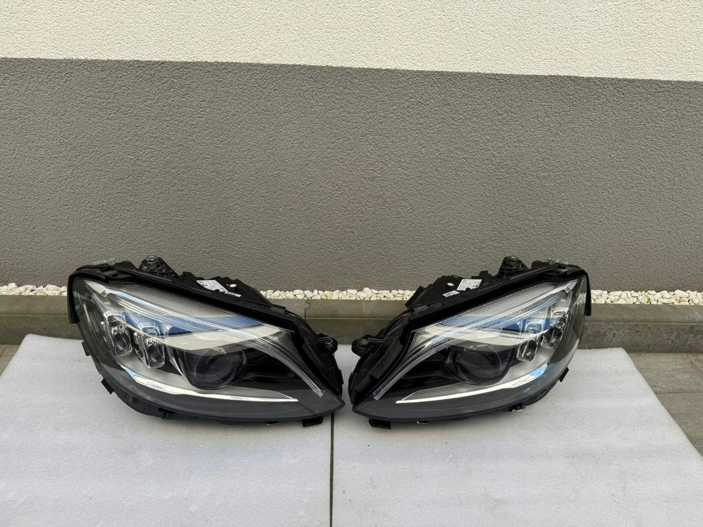 Frontscheinwerfer Mercedes-Benz W205 A2059066404 A2059066504 Full LED Ein Satz SCH3027187024jr