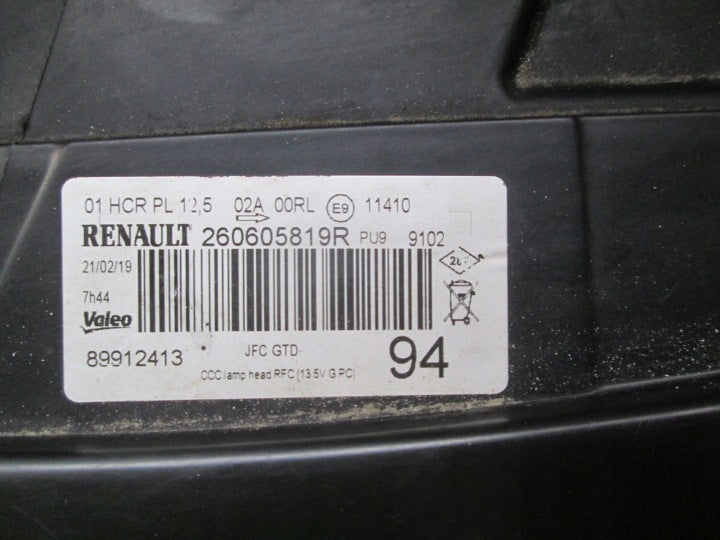 Frontscheinwerfer Renault Espace V 260605819R LED Vorderseite Headlight SCH3578702933df