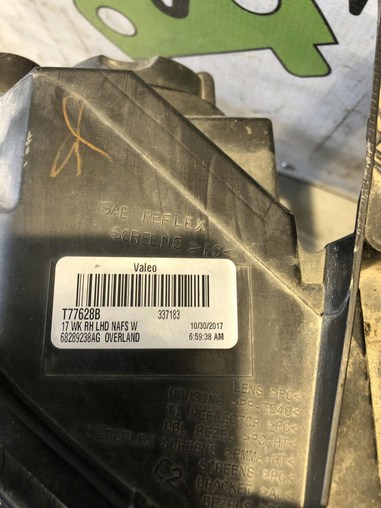 Frontscheinwerfer Jeep Grand Cherokee Wk2 68289238AG Rechts Headlight SCH1098785672es
