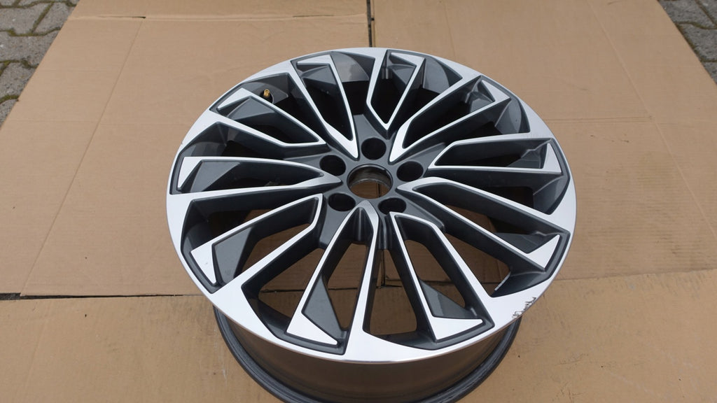 1x Alufelge 19 Zoll 8.5" 5x112 40ET Glanz Graphit 4K0601025BD Audi Mg Rim Wheel FEL6152245713rw