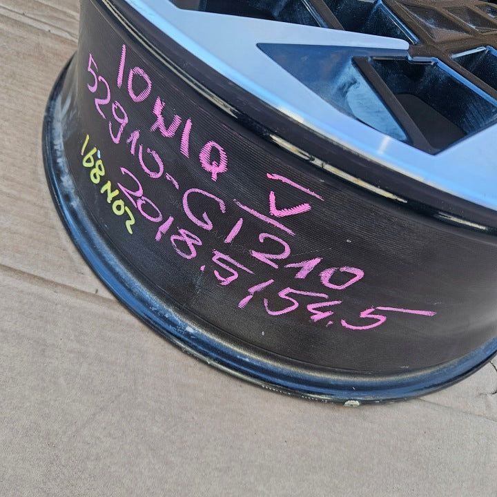 1x Alufelge 20 Zoll 8.5" 5x114.3 54 5ET Glanz Schwarz 52910-GI210 Hyundai Ioniq FEL8980902016fq