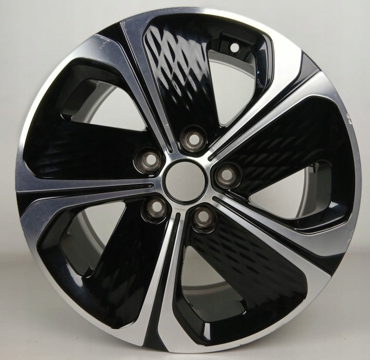 1x Alufelge 16 Zoll 6.5" 5x114.3 40ET Glanz Schwarz 52910-CR200 Kia I Rim Wheel FEL2132443264hp