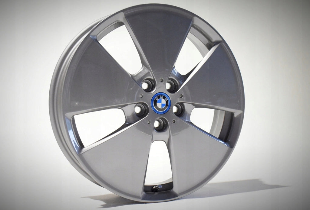 4x Alufelge 19 Zoll 5.0" 5x112 43ET Glanz Silber 6852053 BMW I3 I01 Rim Wheel FEL4768495632ei