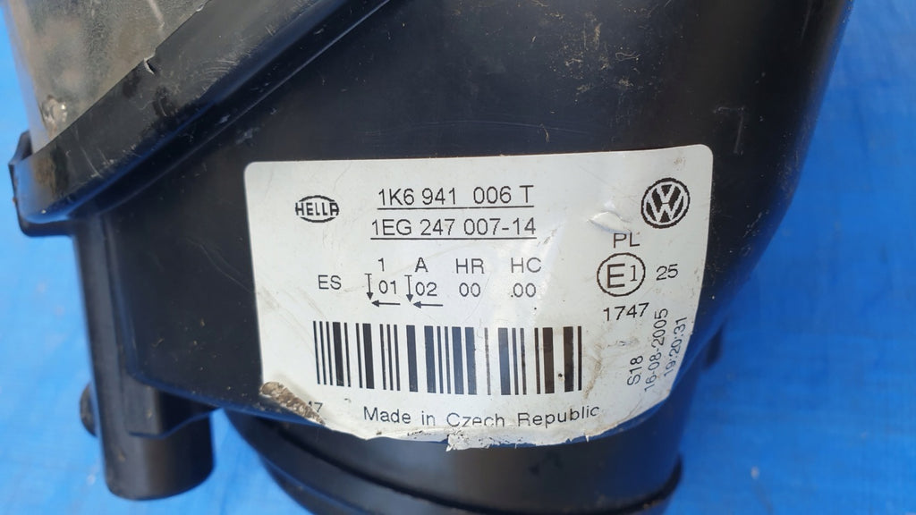 Frontscheinwerfer VW Golf V 1K6941006T 1EG247007 Rechts Scheinwerfer Headlight SCH4873397436dr
