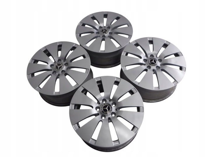 4x Alufelge 17 Zoll 7.5" 5x112 40ET Glanz Silber A2134010200 Audi Rim Wheel FEL6320266372fc