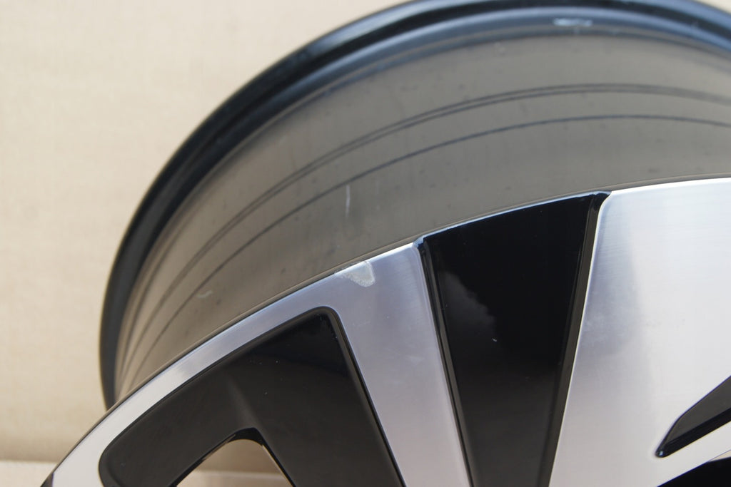 1x Alufelge 21 Zoll 9.0" 5x112 42ET Glanz Schwarz 11A601025K VW Id.4 Rim Wheel FEL5264051858vv