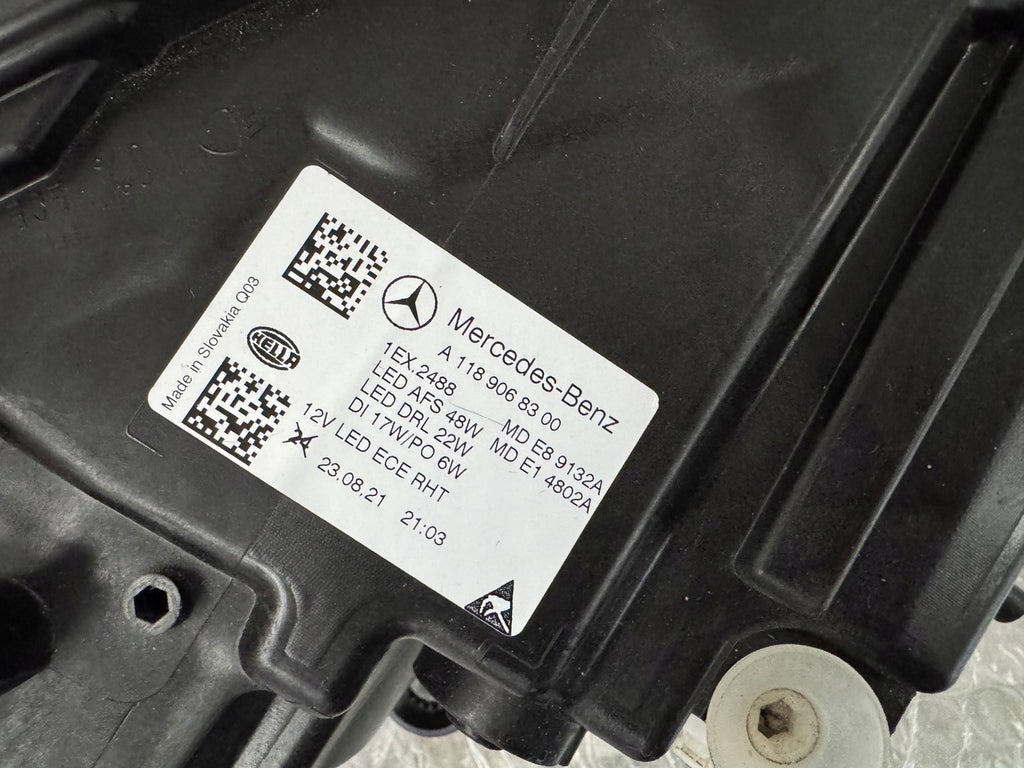 Frontscheinwerfer Mercedes-Benz Cla A1189068300 Full LED Links Headlight SCH2767528728bg