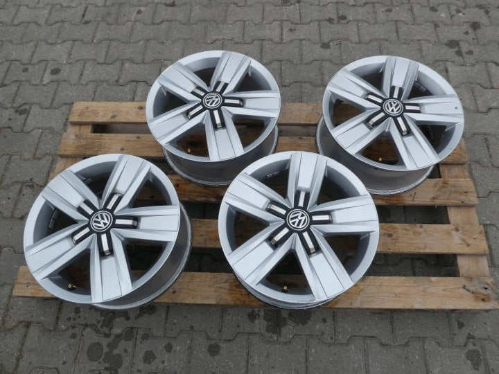 4x Alufelge 17 Zoll 7.0" 5x120 55ET 7E0601025P VW T6 T5 Rim Wheel FEL2490288383cd