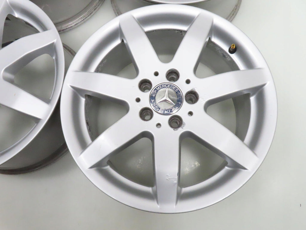 4x Alufelge 17 Zoll 7.5" 5x112 47 5ET Silber A2044015902 Mercedes-Benz W204 FEL7227578457cy