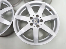 Laden Sie das Bild in den Galerie-Viewer, 4x Alufelge 17 Zoll 7.5" 5x112 47 5ET Silber A2044015902 Mercedes-Benz W204 FEL7227578457cy