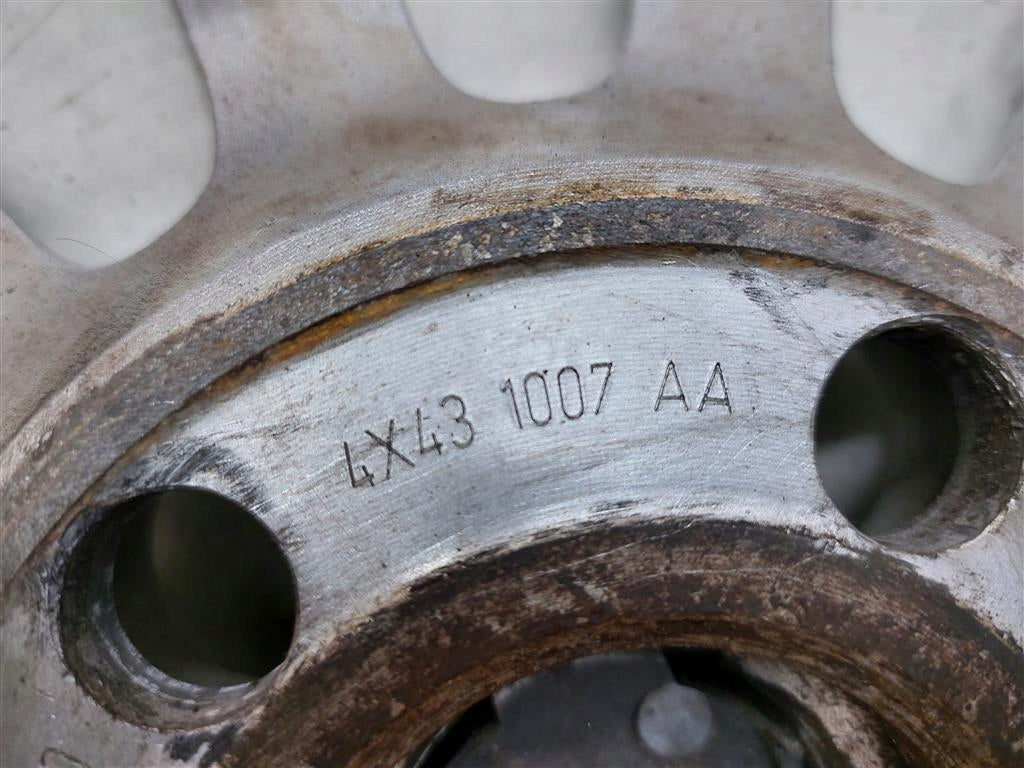 4x Alufelge 17 Zoll 7.0" 5x108 Matt Silber 4X431007AA Jaguar X-Type Rim Wheel FEL2235309947nu
