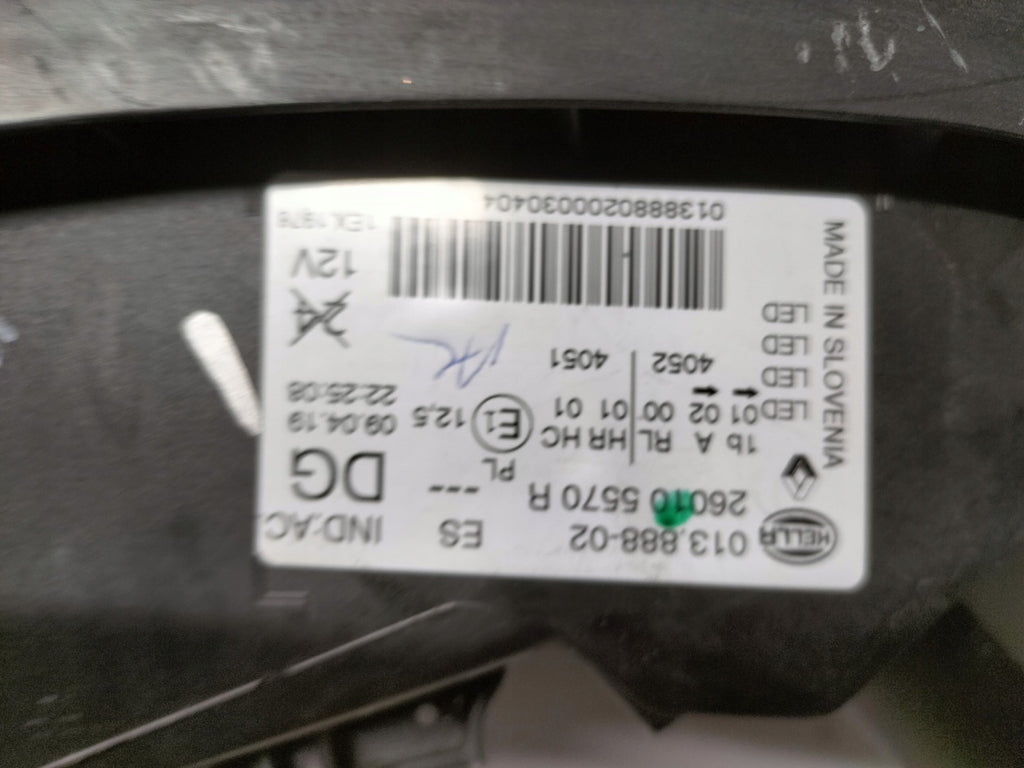 Frontscheinwerfer Renault Kadjar 260105570 LED Rechts Scheinwerfer Headlight SCH4936852051ds