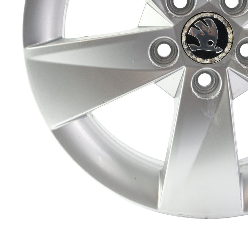 1x Alufelge 15 Zoll 5.0" 5x100 5J0601025AB Skoda Roomster Fabia I Rim Wheel FEL6917678690qv