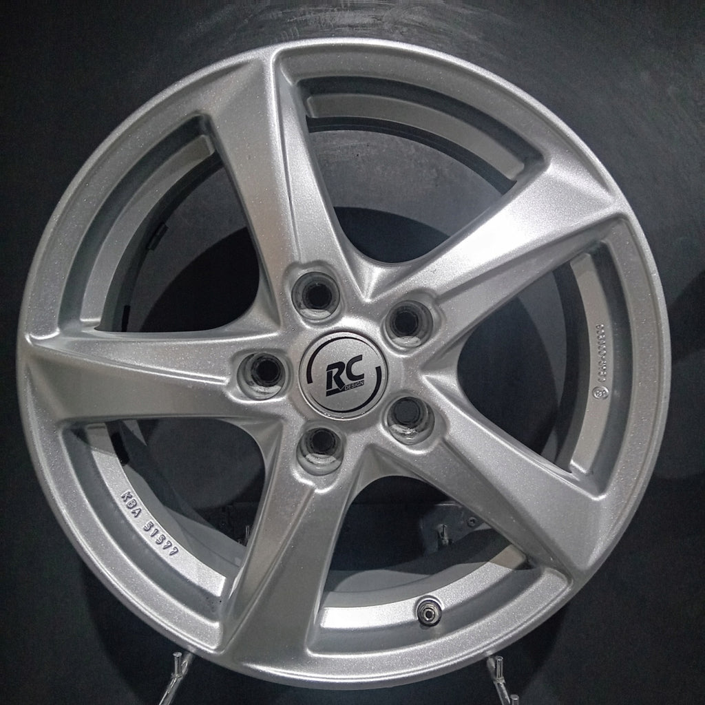 4x Alufelge 16 Zoll 6.0" 5x112 43ET KBA51577 Audi Rim Wheel FEL2516825117uo