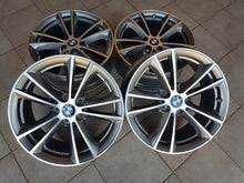 Load image into Gallery viewer, 4x Alufelge 17 Zoll 7.5" 5x112 27ET Glanz Grau 6863417 BMW G31 G21 G30 G20 Mg 5 FEL5976003271ww