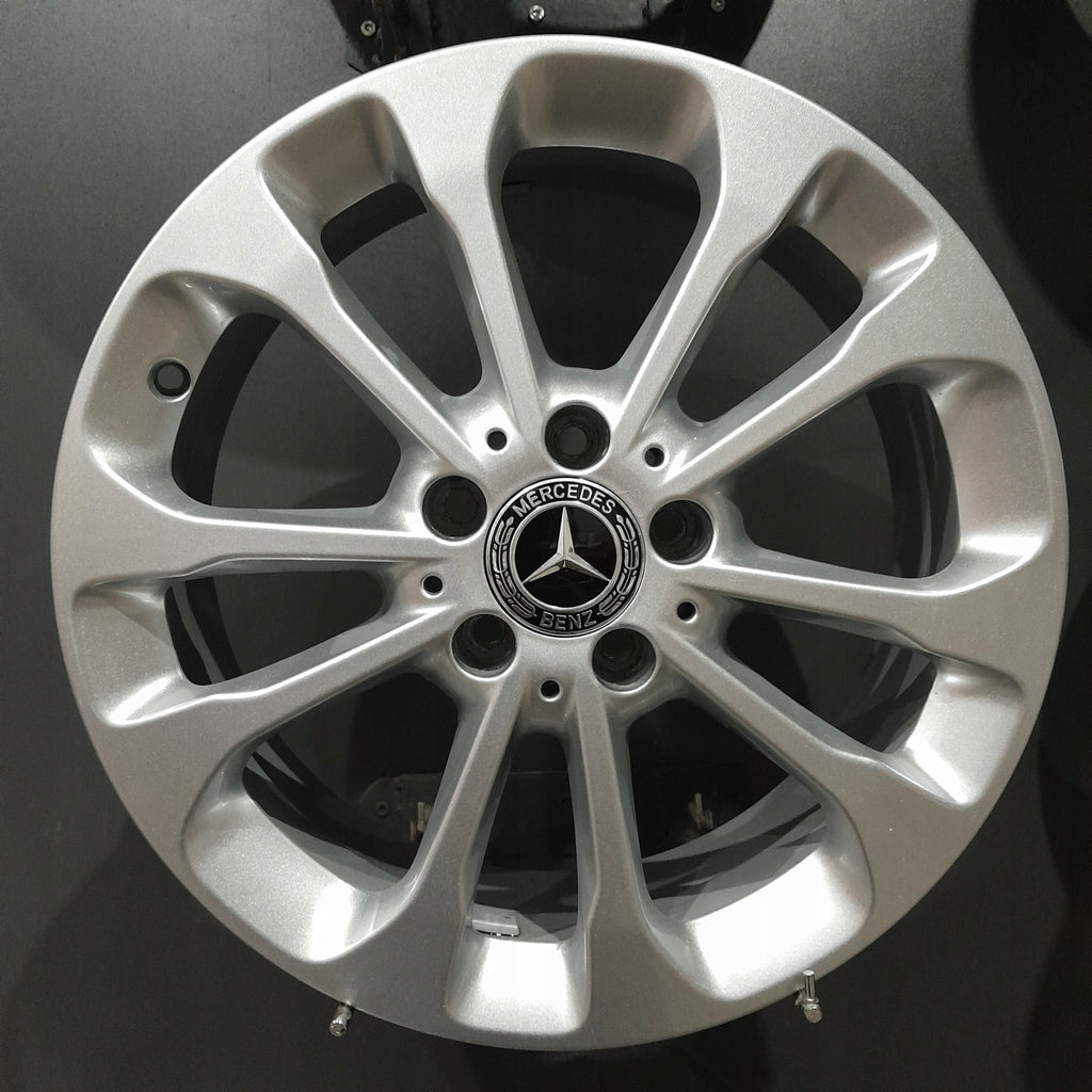 4x Alufelge 17 Zoll 6.5" 5x112 38ET Glanz Silber A1564011700 Mercedes-Benz X156 FEL4541896400fh