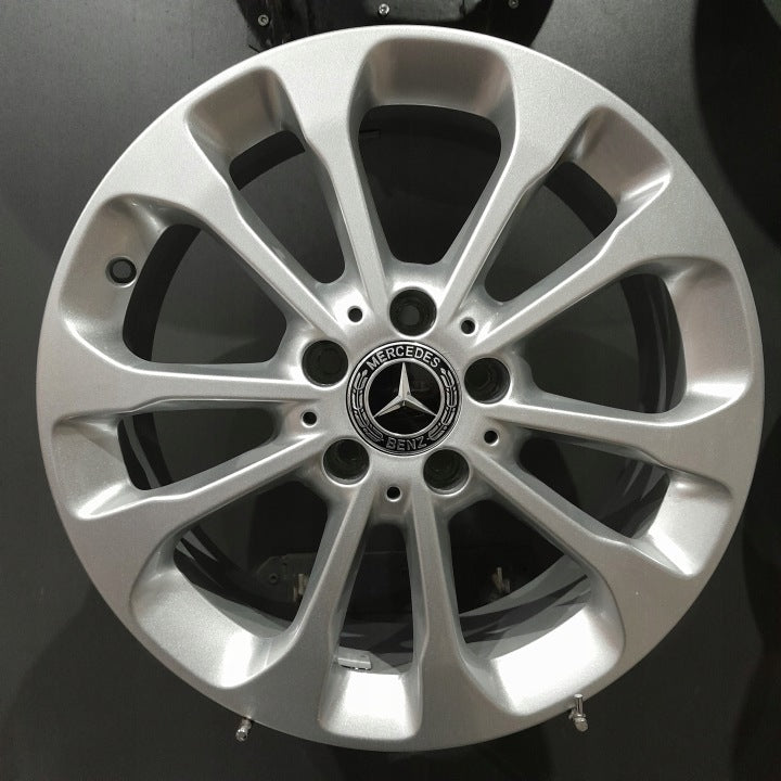 4x Alufelge 17 Zoll 6.5" 5x112 38ET Glanz Silber A1564011700 Mercedes-Benz X156 FEL4541896400fh