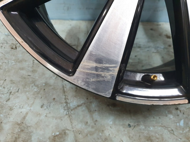 1x Alufelge 19 Zoll 8.0" 5x108 50ET Glanz Schwarz 31680895 Polestar Rim Wheel FEL1443505818xm