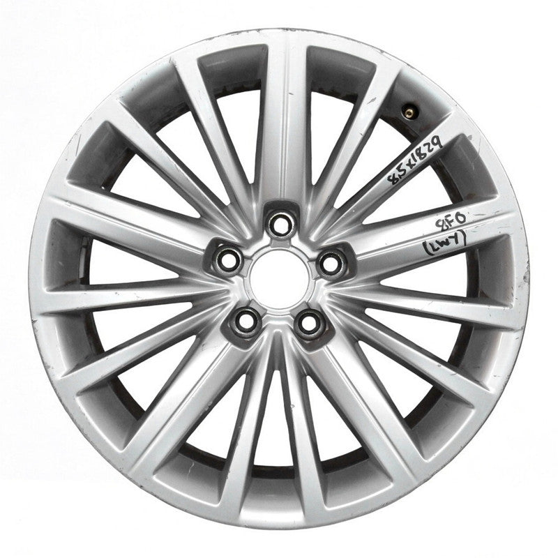 1x Alufelge 18 Zoll 8.5" 5x112 29ET Glanz Silber 8F0601025A, 8F0601025B Audi A5